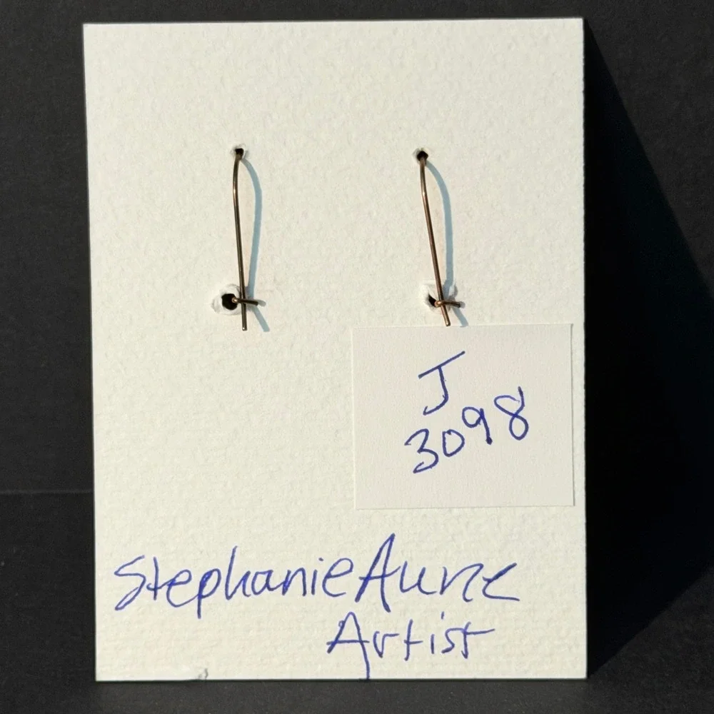 Handmade drop earrings
